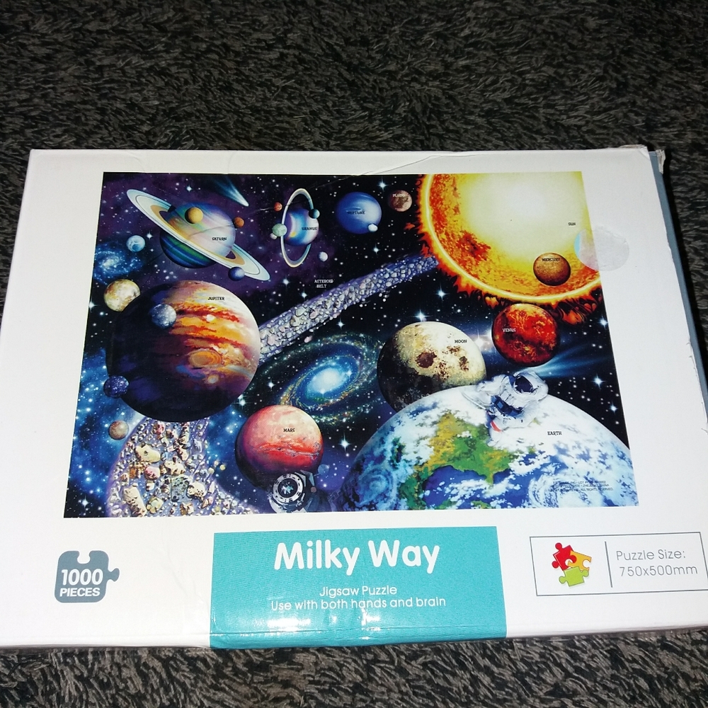 Jigsaw Puzzle 1000 Milky Way 29×20" Used